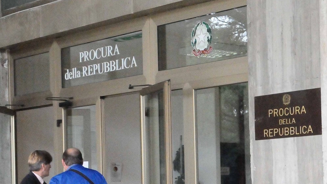 L’ingresso degli uffici della Procura della Repubblica