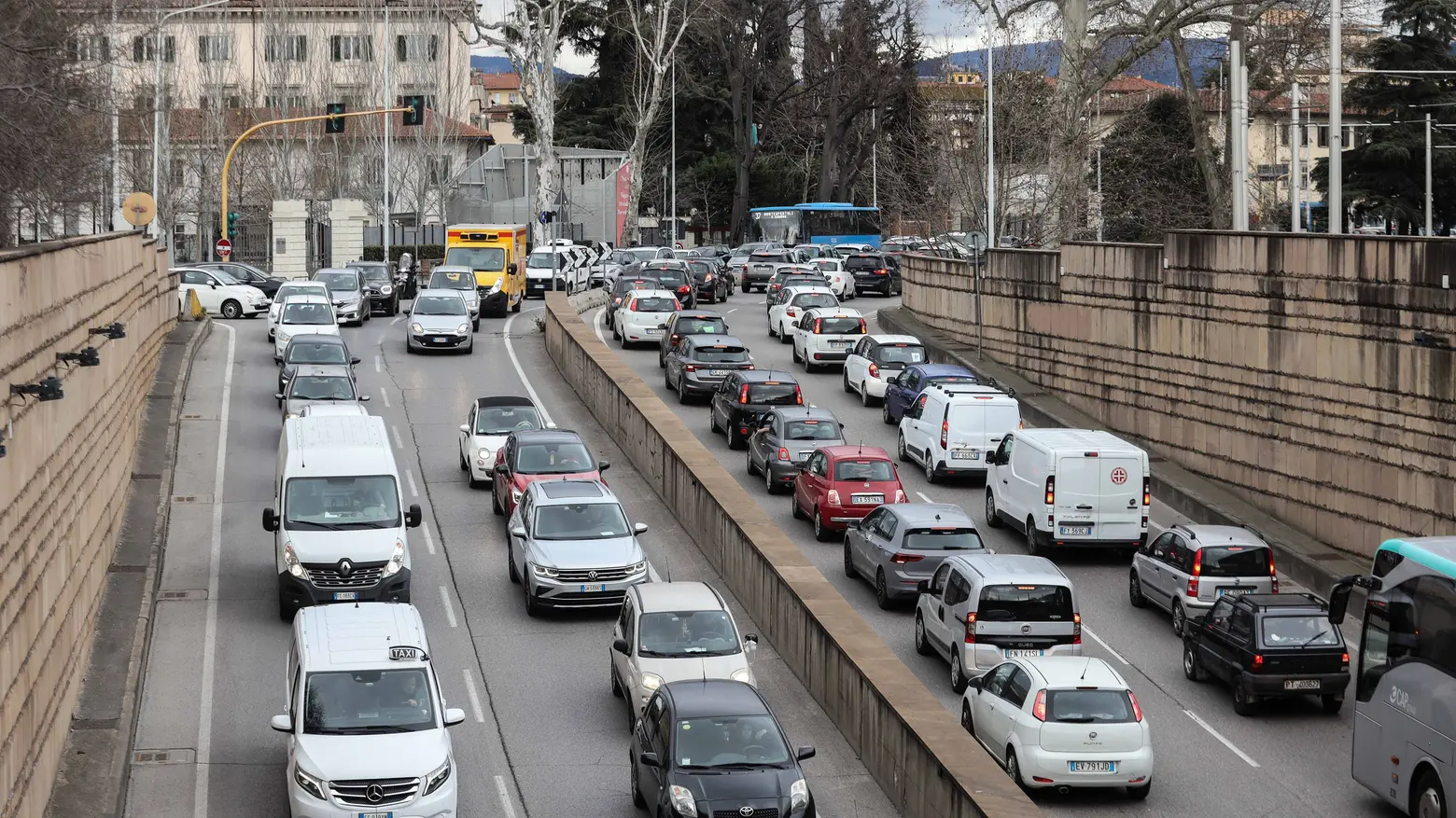 Rischio traffico congestionato a Firenze Rischio traffico congestionato a Firenze