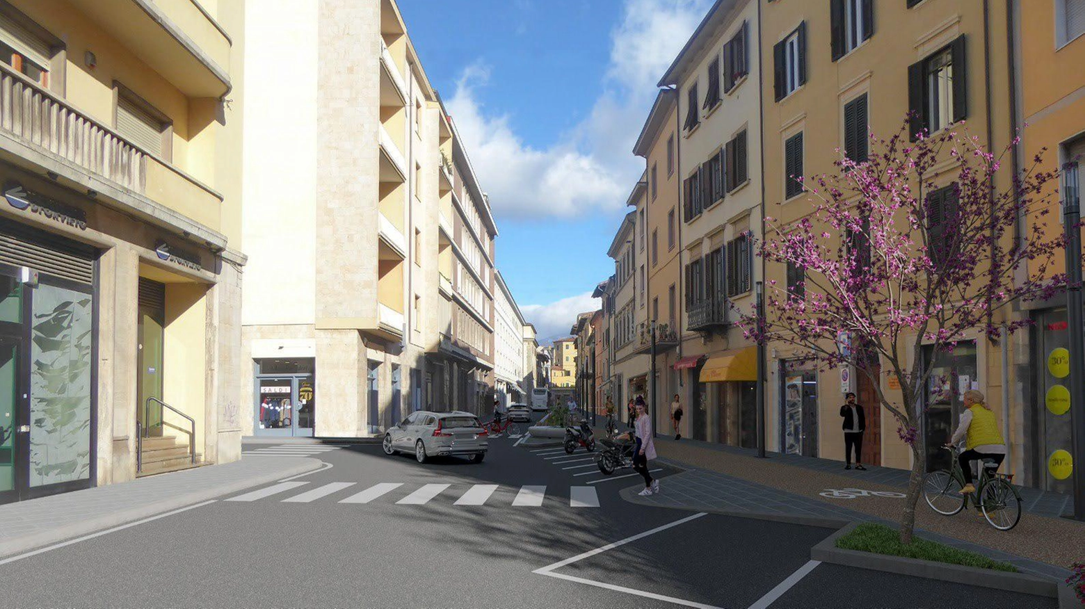 San Lorenzo rinasce Parcheggi, viabilità e nuove piste ciclabili ridisegnano il centro San Lorenzo rinasce Parcheggi, viabilità e nuove piste ciclabili ridisegnano il centro