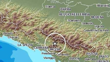 Terremoto sulle Apuane