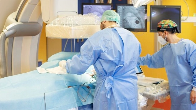 Una sala operatoria (Foto repertorio Ansa)