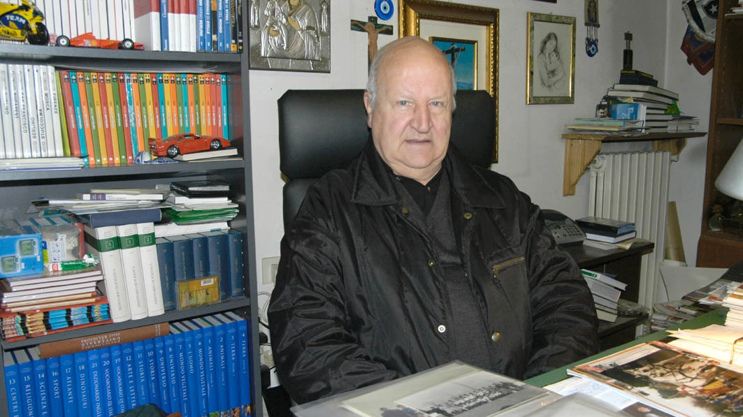 Don Alberto Maggini, parroco di Capezzana (foto Attalmi)