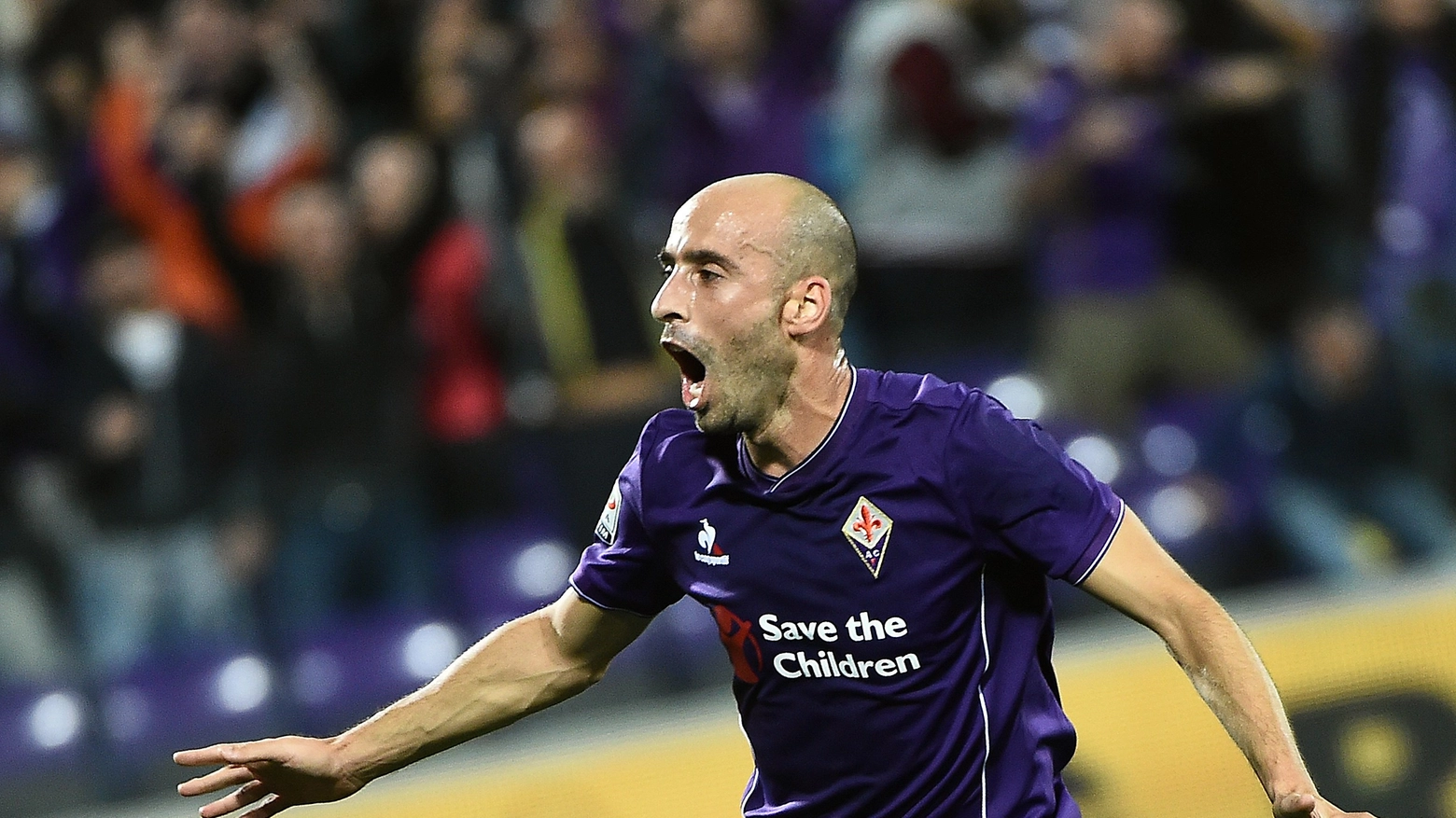 Fiorentina-Atalanta 3-0, l'urlo di Borja Valero