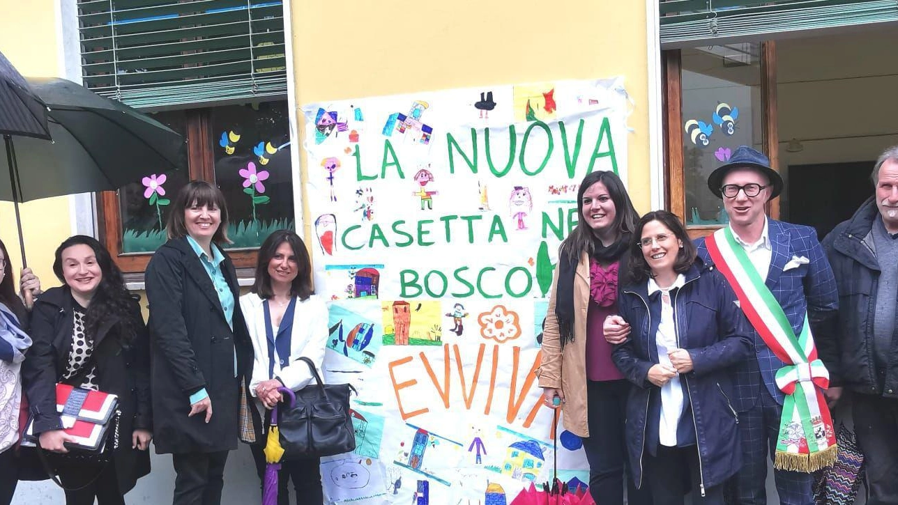 La nuova casetta nel Bosco Costerà oltre un milione di euro Inaugurato il cantiere dei lavori La nuova casetta nel Bosco Costerà oltre un milione di euro Inaugurato il cantiere dei lavori