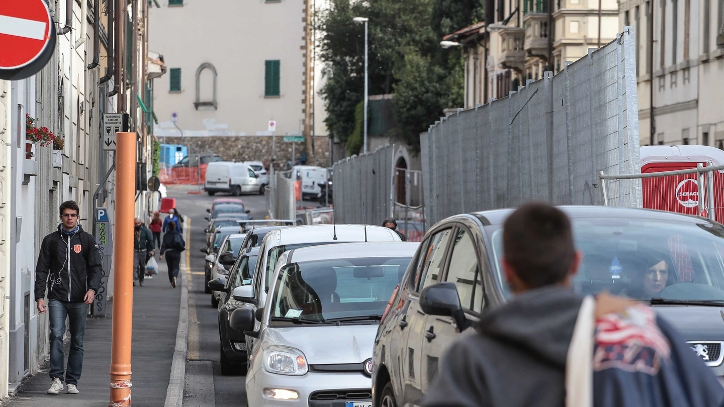 Traffico tra viale Morgagni e piazza Dalmazia (NewPressphoto) 