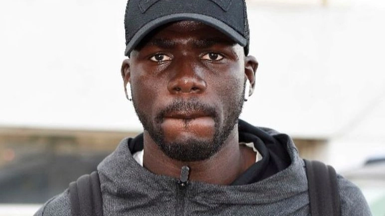 Il calciatore del Napoli Kalidou Koulibaly