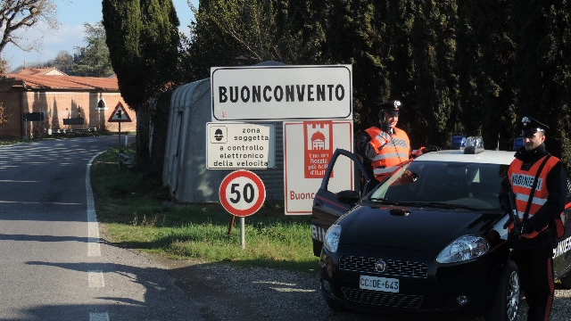 I carabinieri a Buonconvento