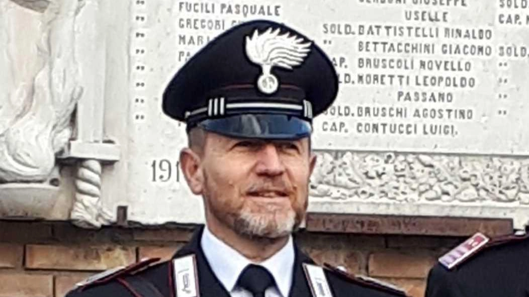 Va in pensione il carabiniere Monti   Per lui la medaglia al valor militare
