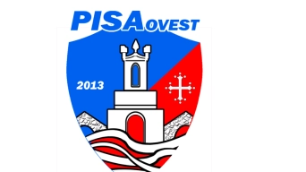Lo stemma del Pisa Ovest