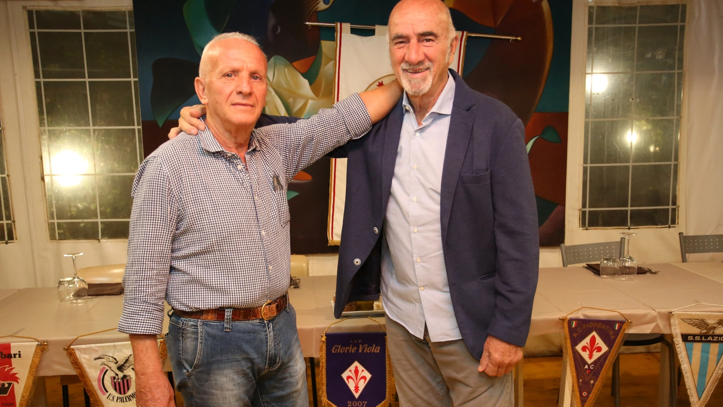 Bandoni, a destra, con Ciccio Esposito (Fotocronache Germogli)