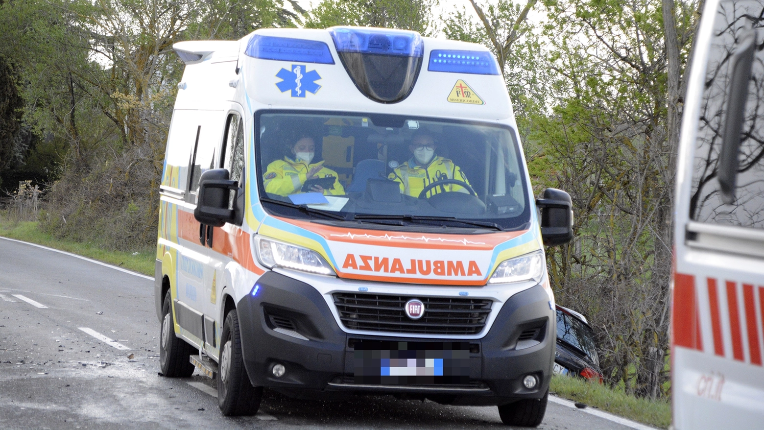 Un'ambulanza della Misericordia Un'ambulanza della Misericordia