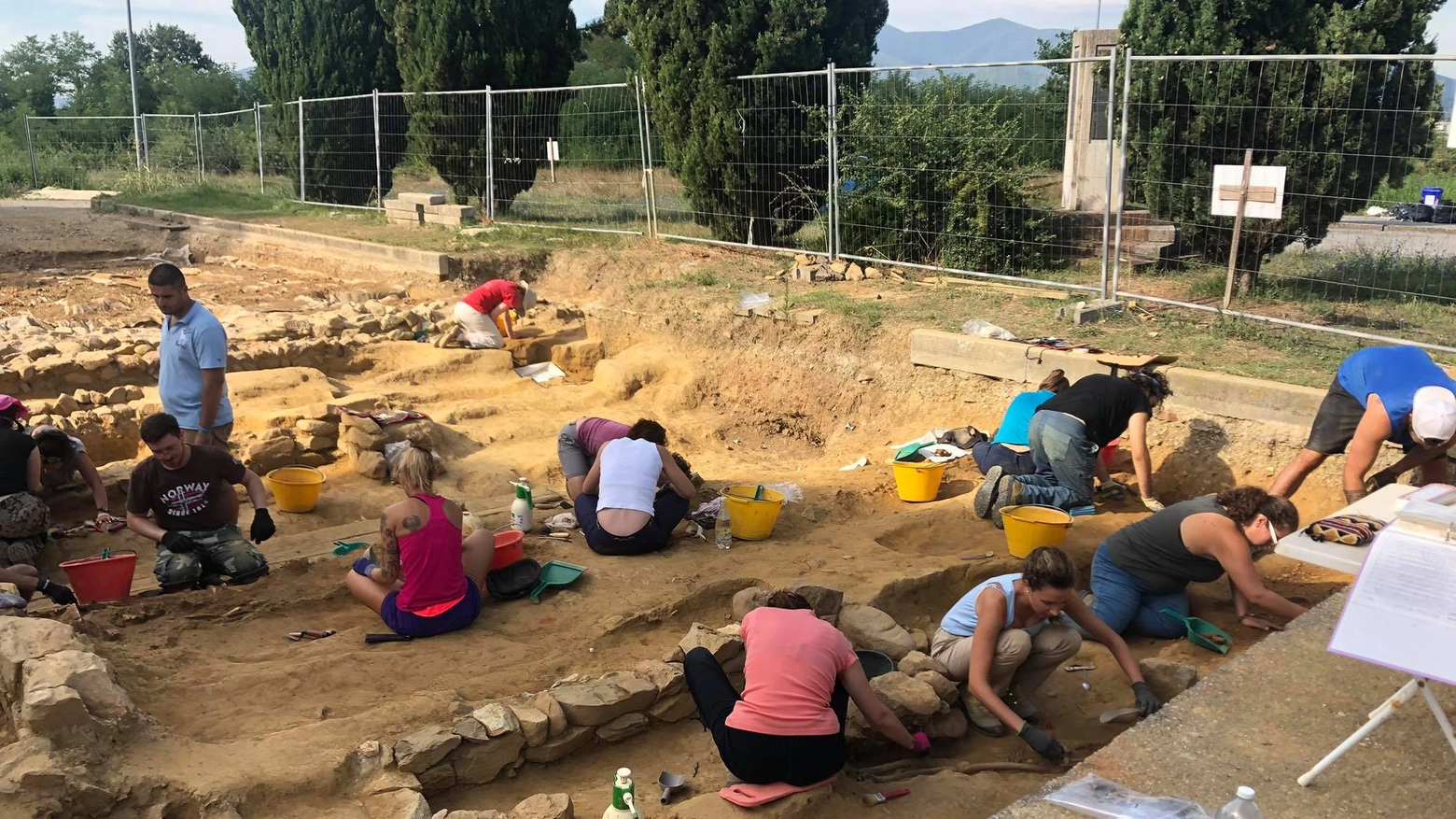 La campagna di scavi archeologici di Badia Pozzeveri
