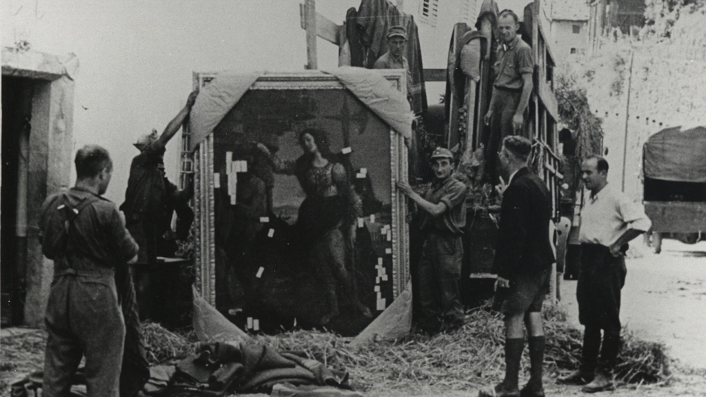Il salvataggio di un'opera durante la seconda guerra mondiale