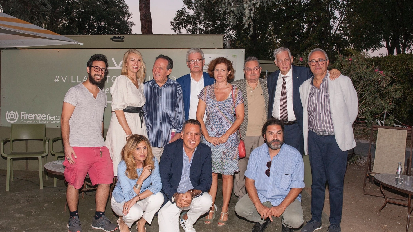 Becattini, Ceccuti e Fittante con alcuni degli autori Becattini, Ceccuti e Fittante con alcuni degli autori