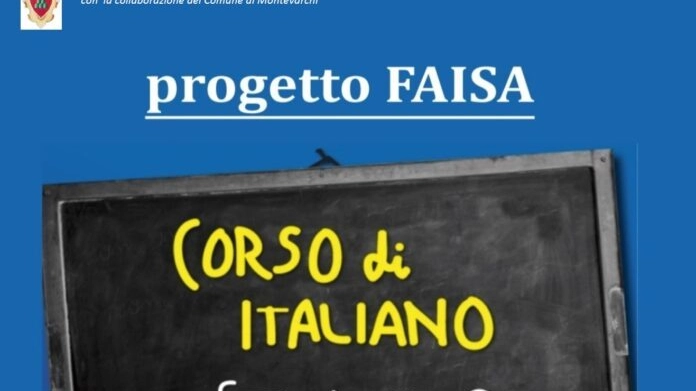 Corso di lingua italiana per stranieri a Montevarchi