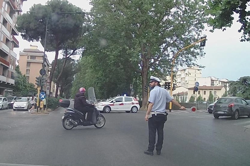 Il luogo del tragico incidente