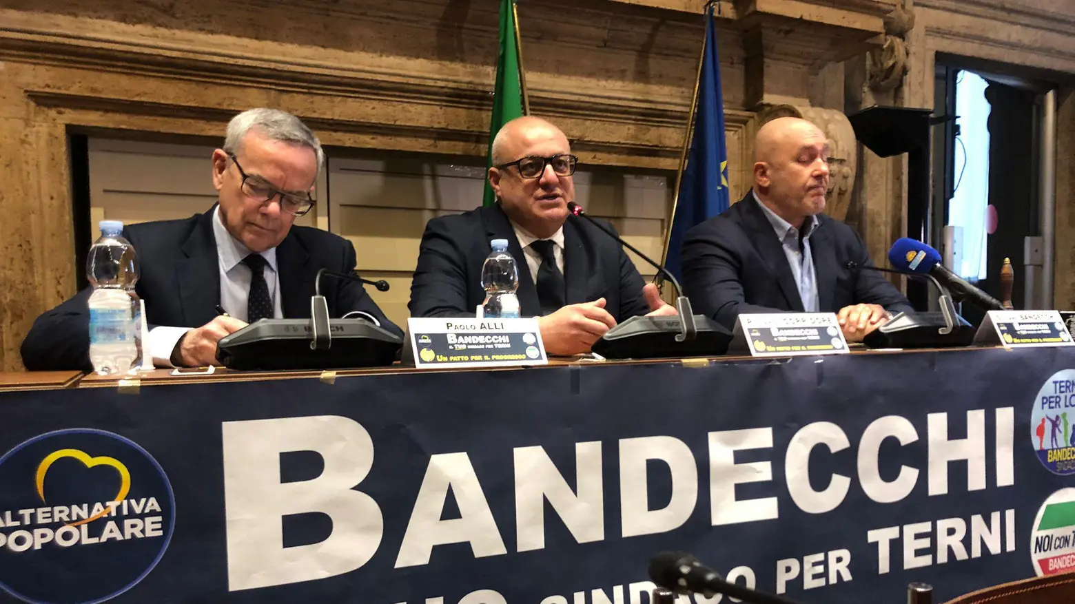 Bandecchi alza il sipario "A Terni serve tutto" Bandecchi alza il sipario "A Terni serve tutto"