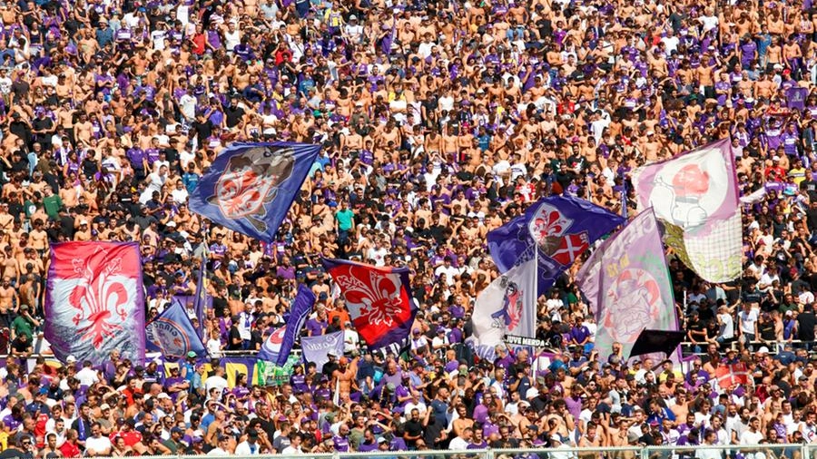La Fiesole durante Fiorentina Juventus (Fotocronache Germogli)