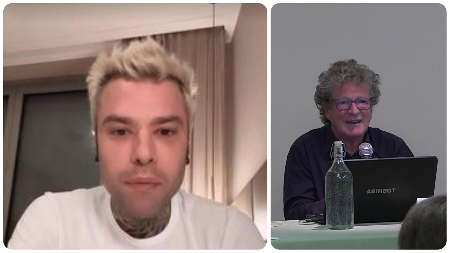 Fedez e il dottor Armellini