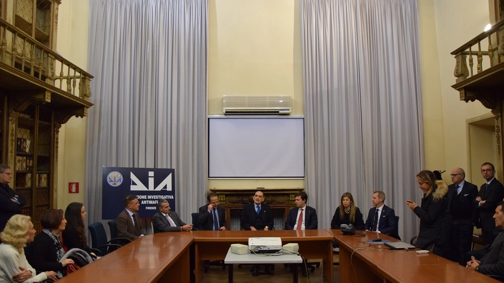La visita a Firenze del direttore della Direzione investigativa antimafia, Governale