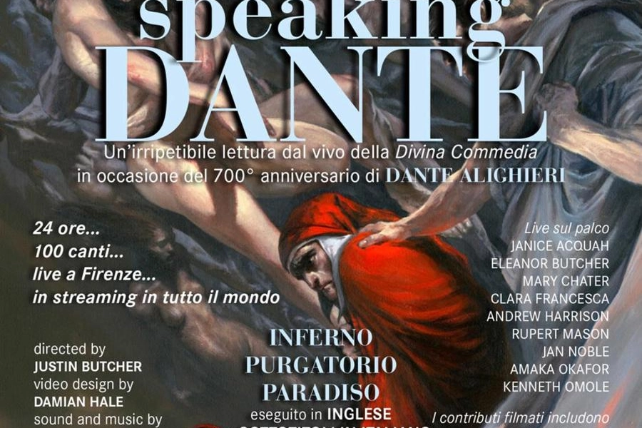 La locandina di 'Speaking Dante'