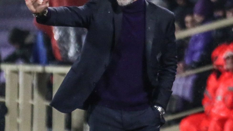 L'allenatore della Fiorentina, Stefano Pioli (Germogli)