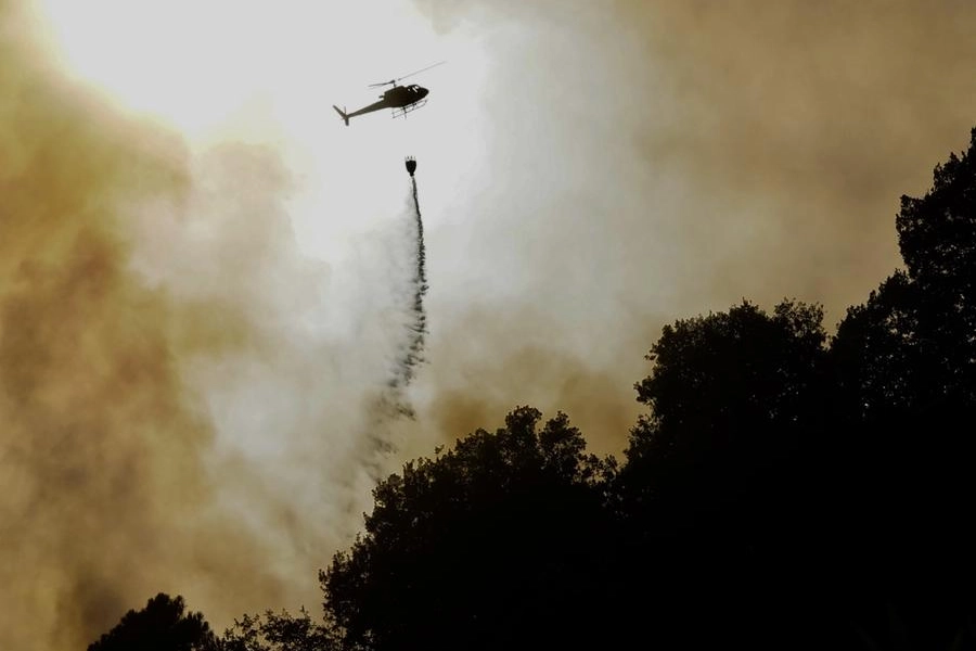 Incendi in Versilia
