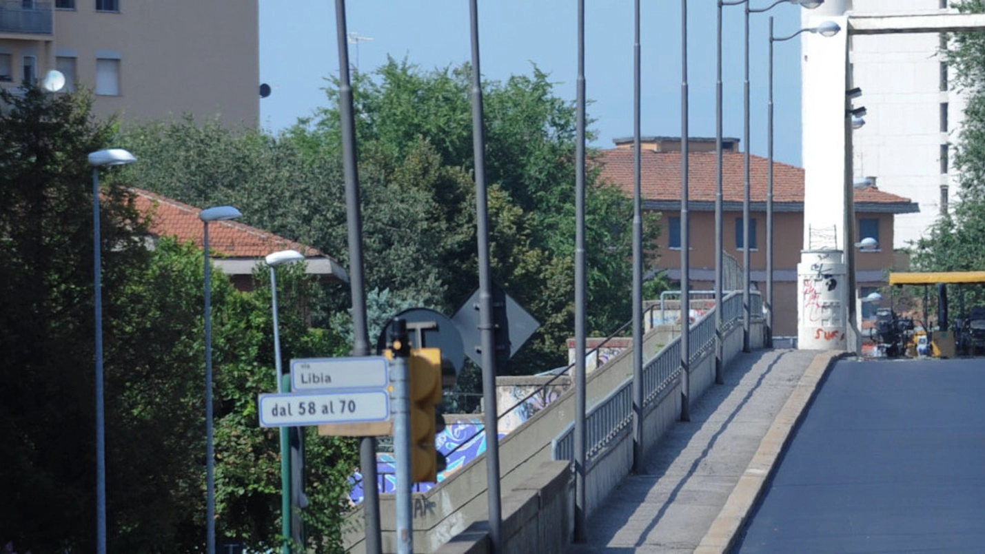 Bologna, il ponte di via Libia (FotoSchicchi)