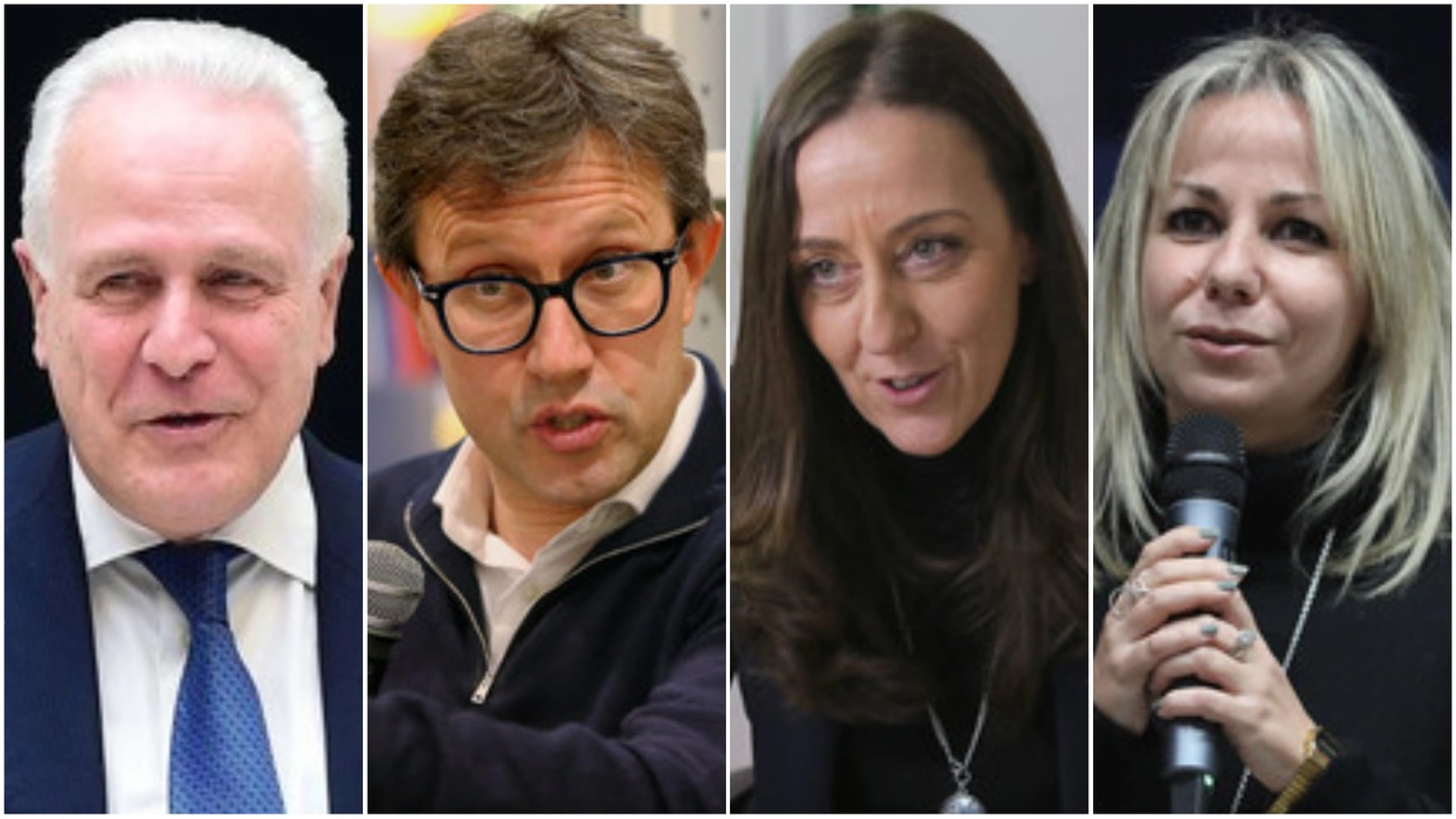 Da sinistra: Eugenio Giani, Dario Nardella, Sara Funaro e Cecilia Del Re Da sinistra: Eugenio Giani, Dario Nardella, Sara Funaro e Cecilia Del Re