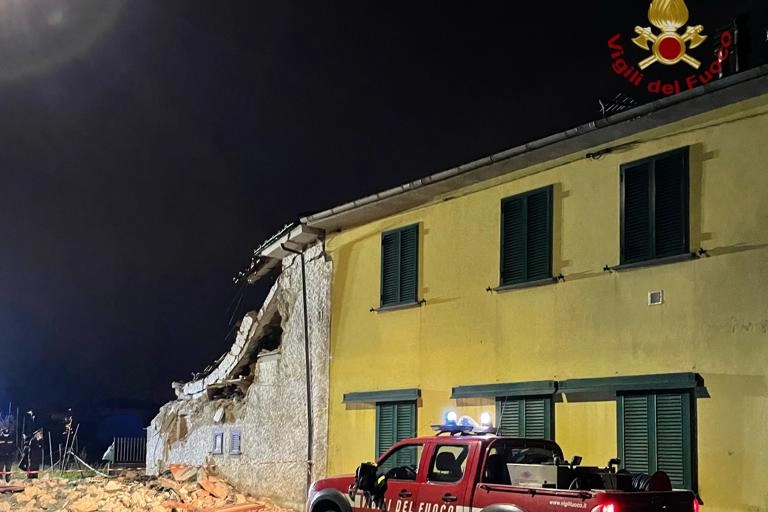 Il crollo a Ponticelli