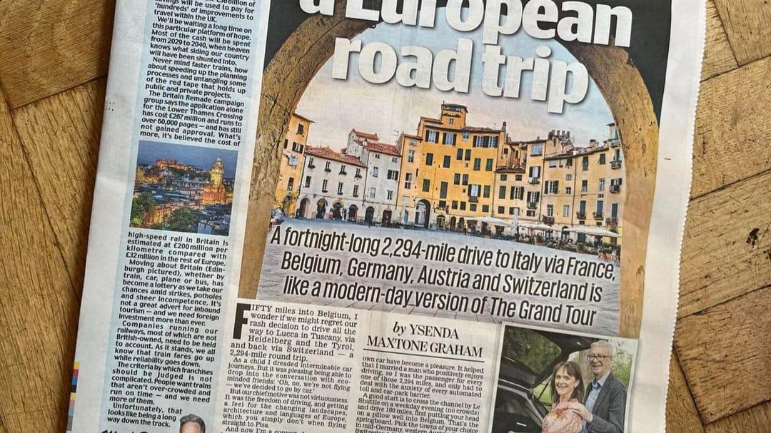 Una Lucca da copertina. Il Daily Mail ci incornicia Una Lucca da copertina. Il Daily Mail ci incornicia