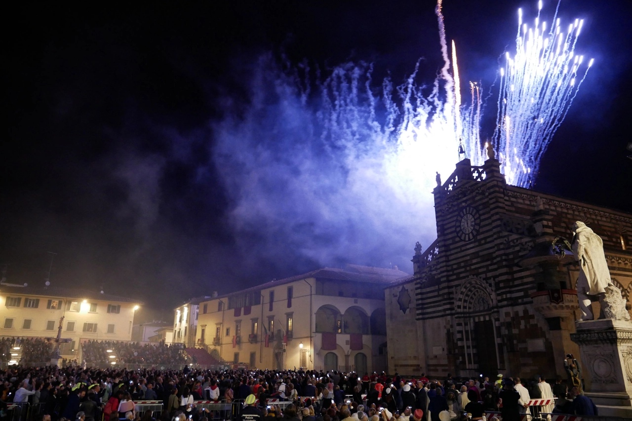 I fuochi che hanno chiuso l'8 settembre