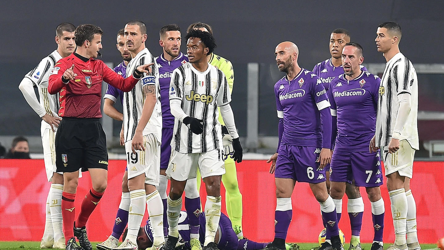 Juventus-Fiorentina, la gara dell'andata