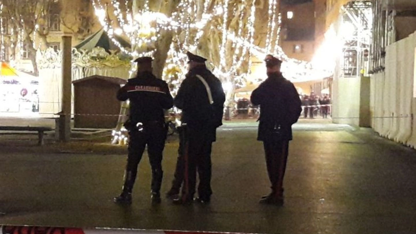 I carabinieri in piazza