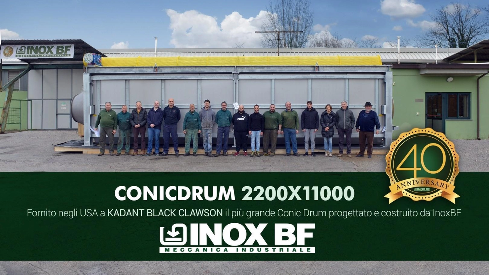 Inox Bf, i primi quarant’anni. Avanguardia contro gli sprechi Inox Bf, i primi quarant’anni. Avanguardia contro gli sprechi