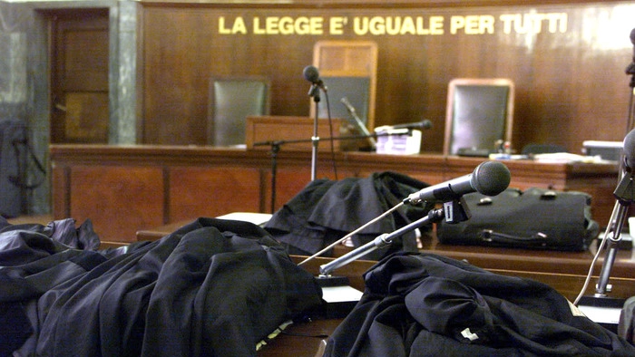 Un tribunale (foto repertorio)