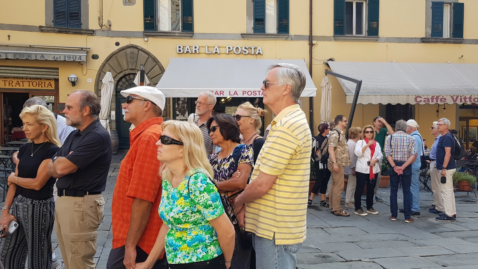 Turisti a Cortona 