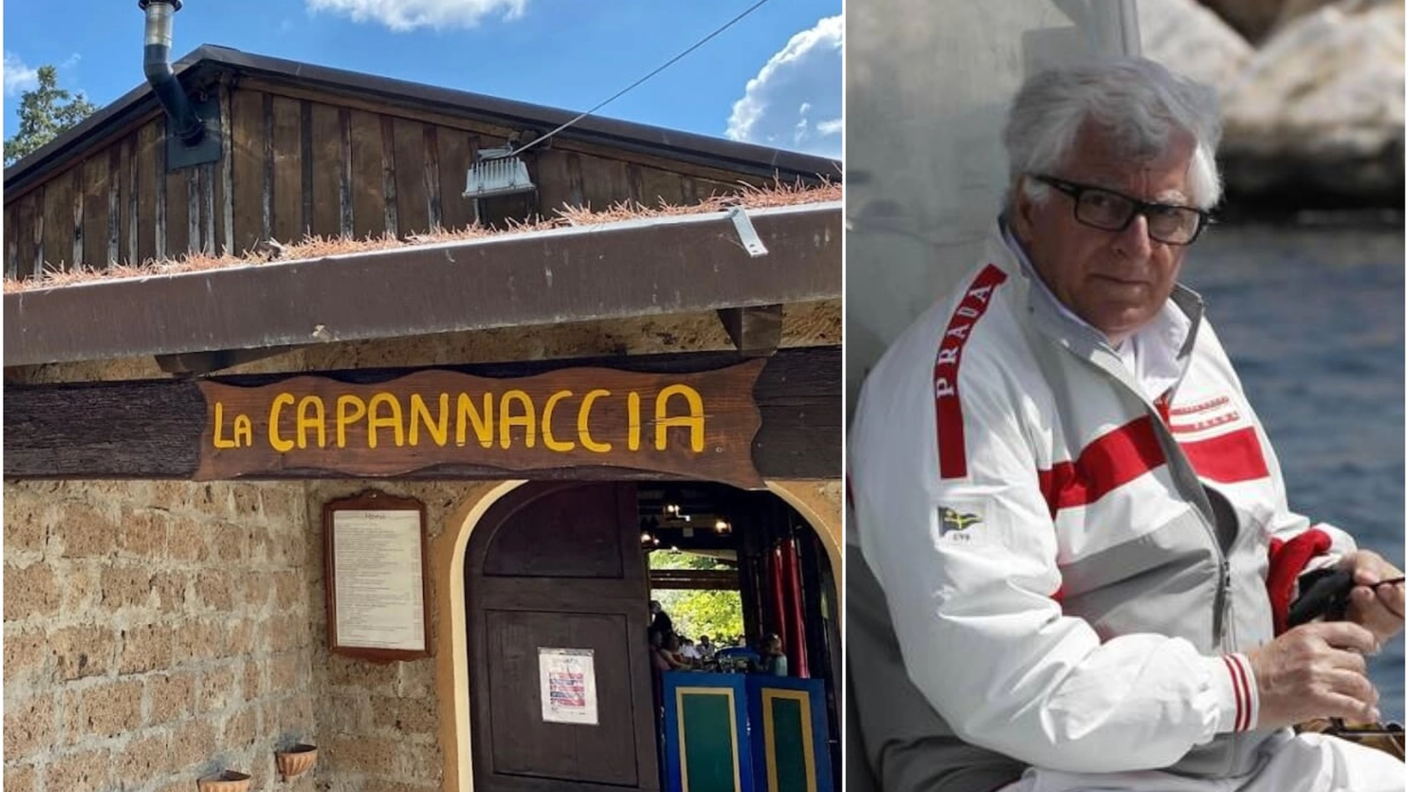 Il ristorante La Capannaccia e Patrizio Bertelli