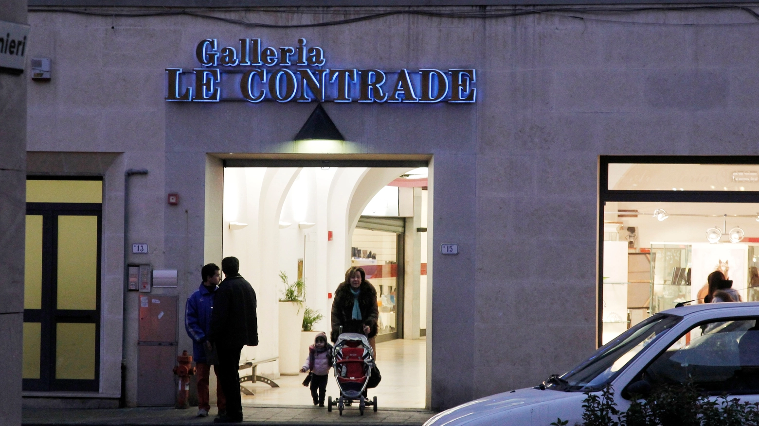 La galleria delle Contrade di Fucecchio. Foto Gianni Nucci/Germogli
