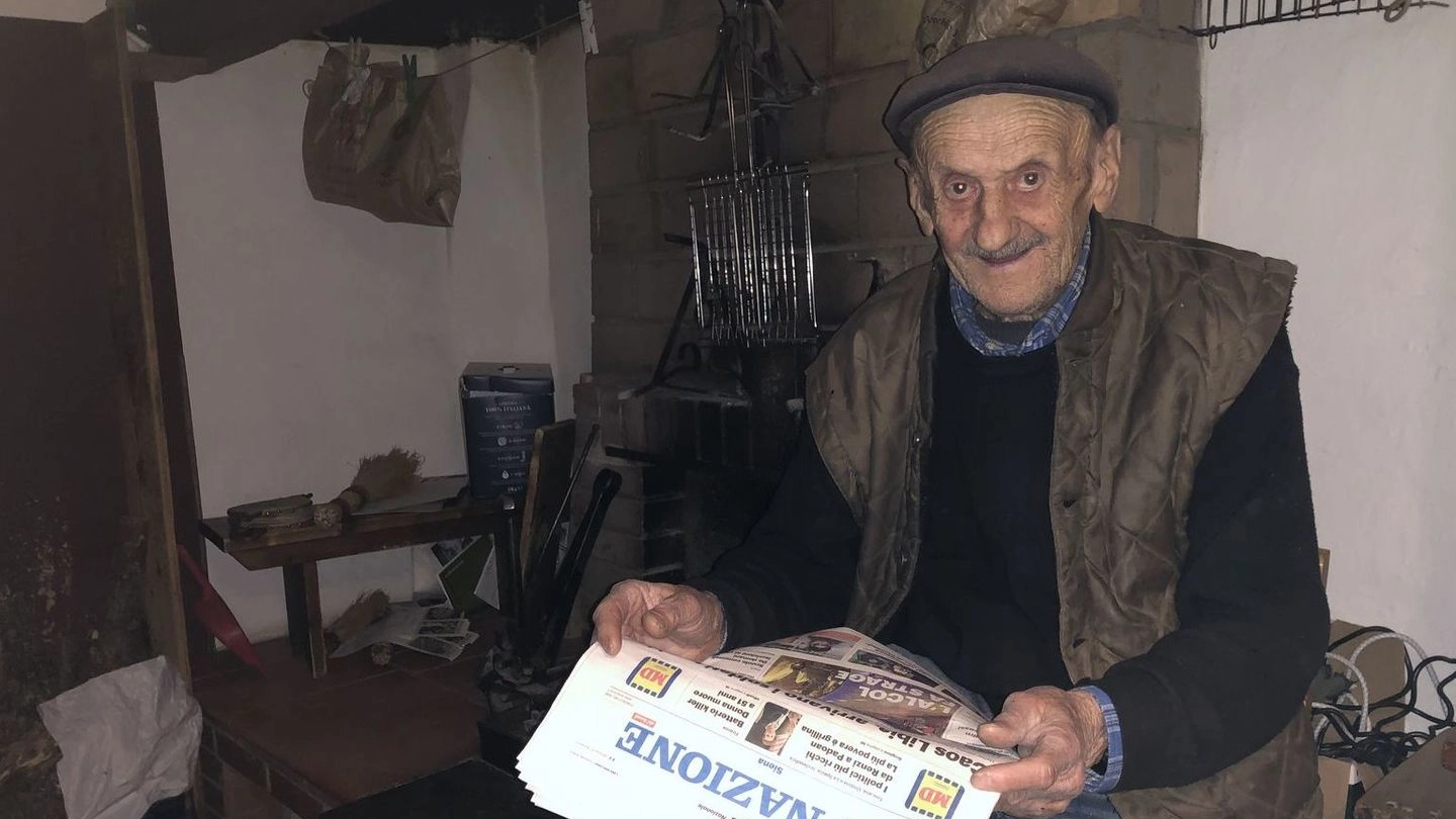Mauro Bucci, 87 anni, di Sinalunga