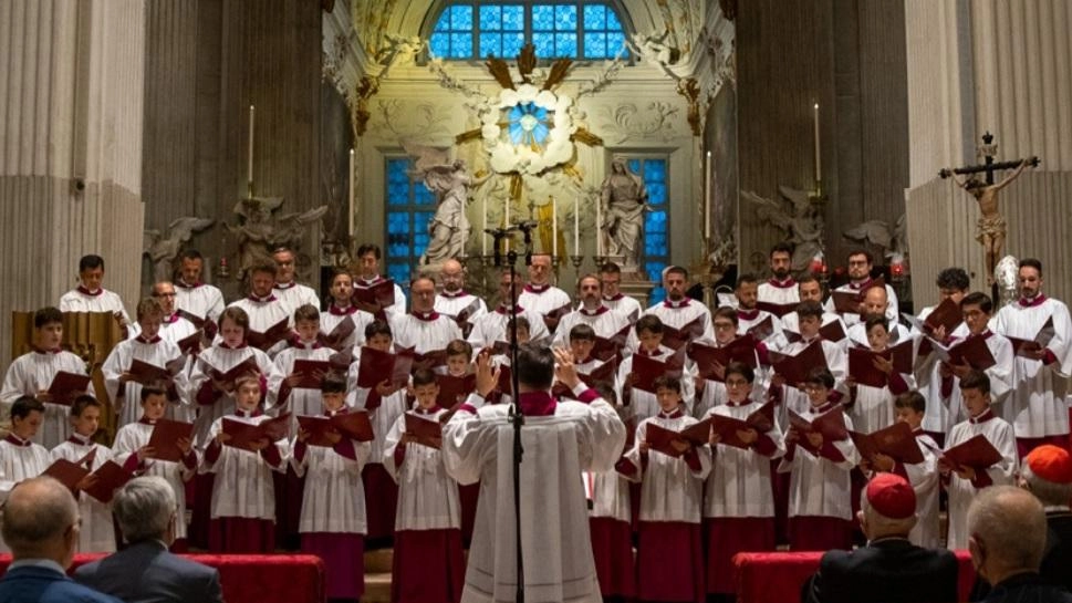 

Il coro del Papa a Firenze per ricordare il cardinale Bartolucci