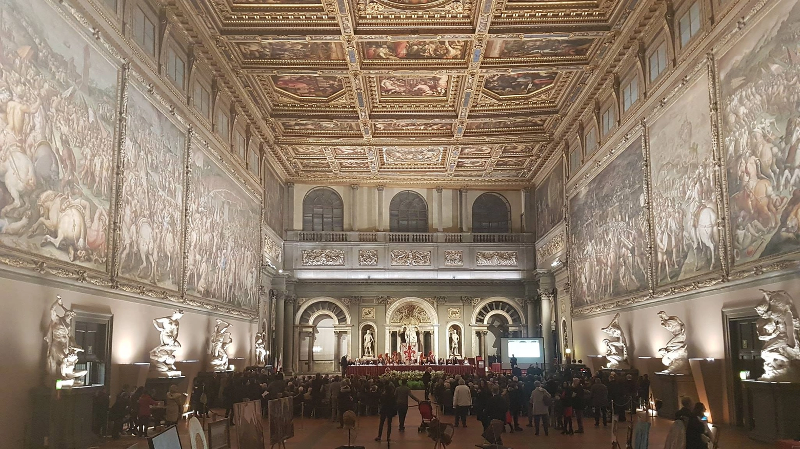 Premio Firenze la scorsa cerimonia in Palazzo Vecchio