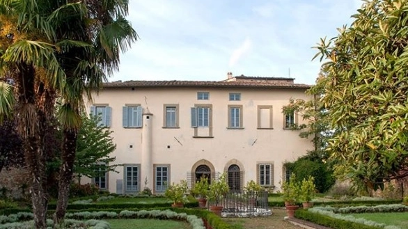 Arezzo, il giardino di Palazzo Albergotti