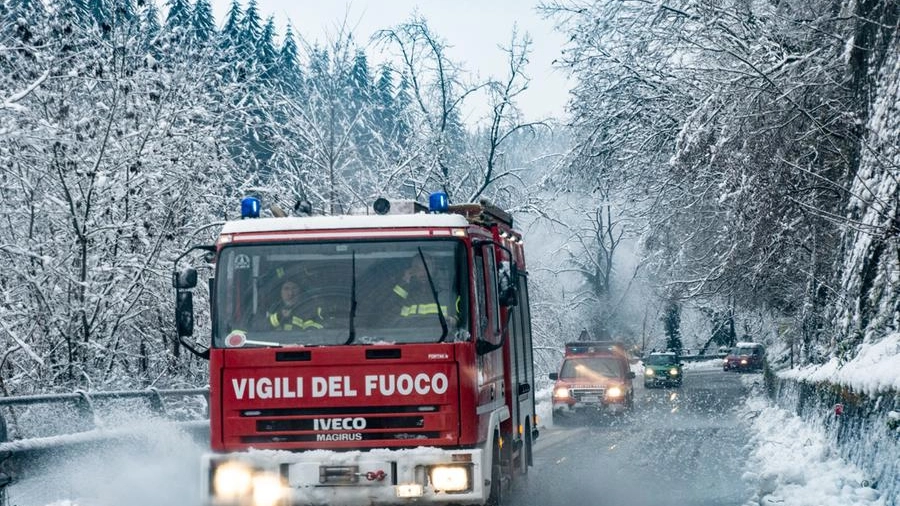 Interventi per la neve (foto Borghesi)