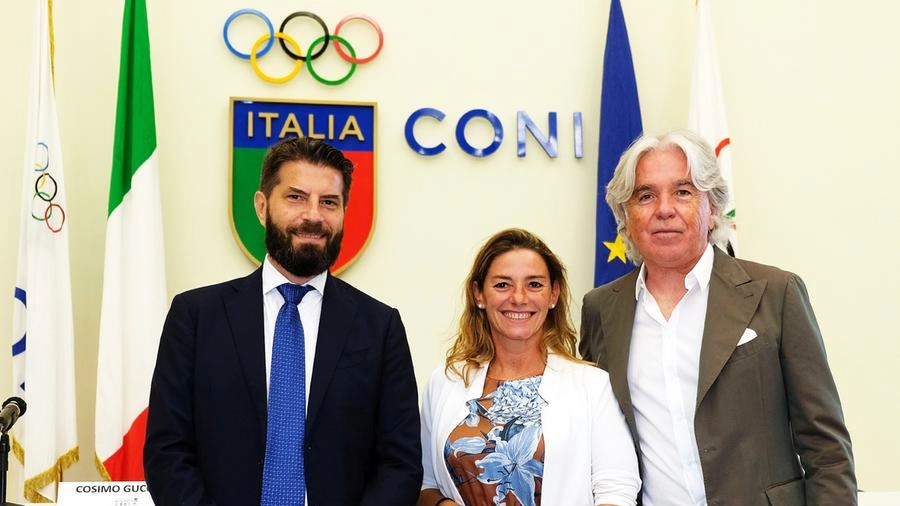 Da sinistra Ennio Troiano, Valeria Speroni Cardi e Ivan Zazzaroni
