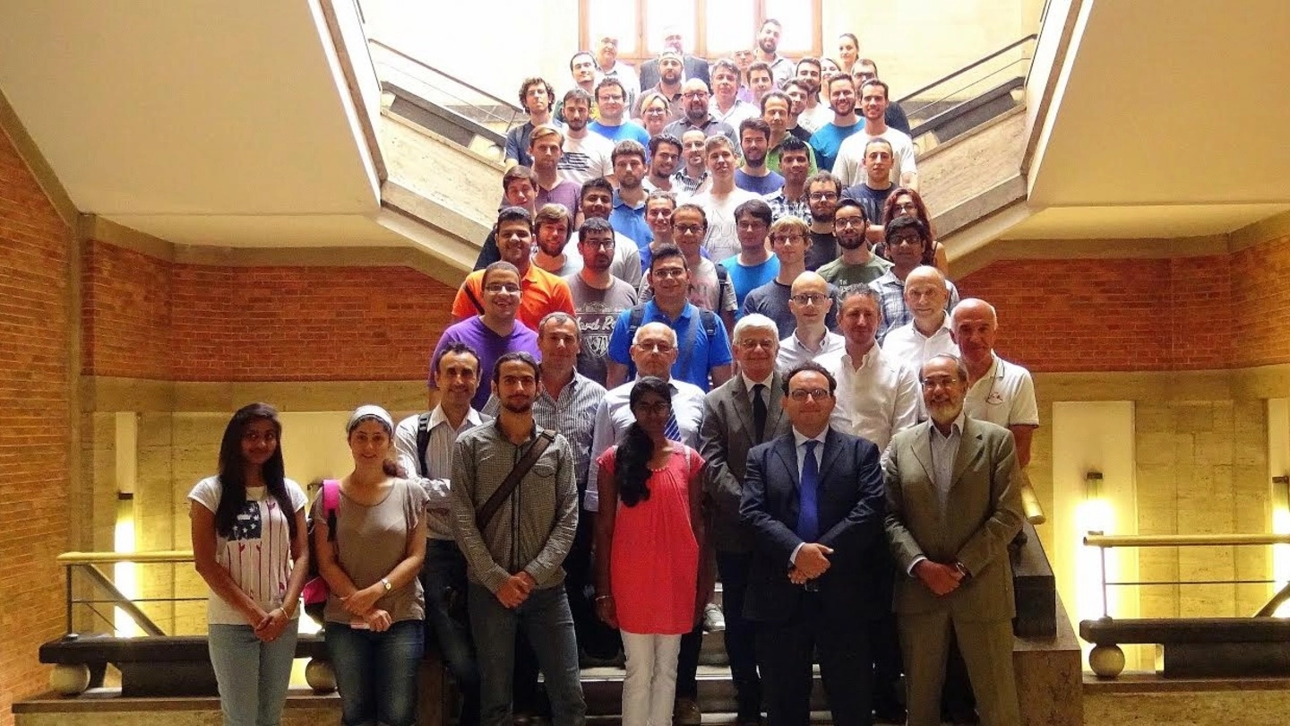 Foto di gruppo dei partecipanti alla Summer School Foto di gruppo dei partecipanti alla Summer School