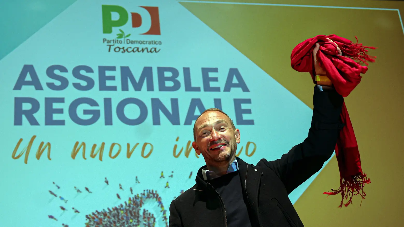 Emiliano Fossi proclamato segretario regionale del Pd toscano (Foto Germogli)
