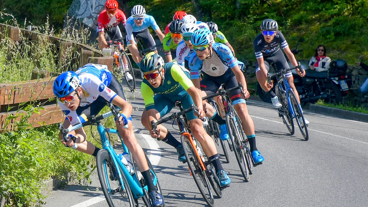 Una gara juniores Una gara juniores