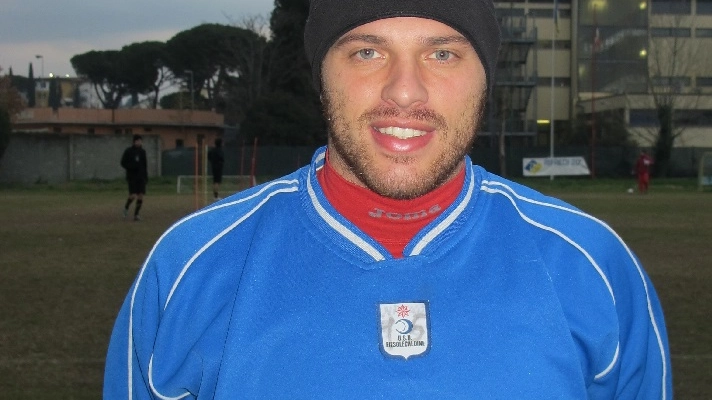 Yuri De Rosa con la maglia del FiesoleCaldine (Puleri)