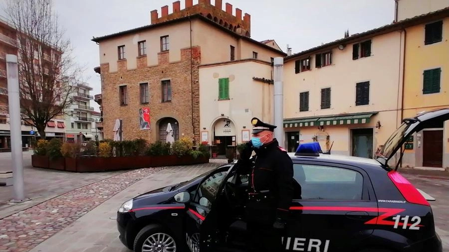 Carabinieri in azione a Montevarchi